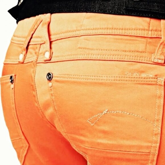 NWT G-Star Lynn Skinny in Orange size 26 - Picture 3 of 11